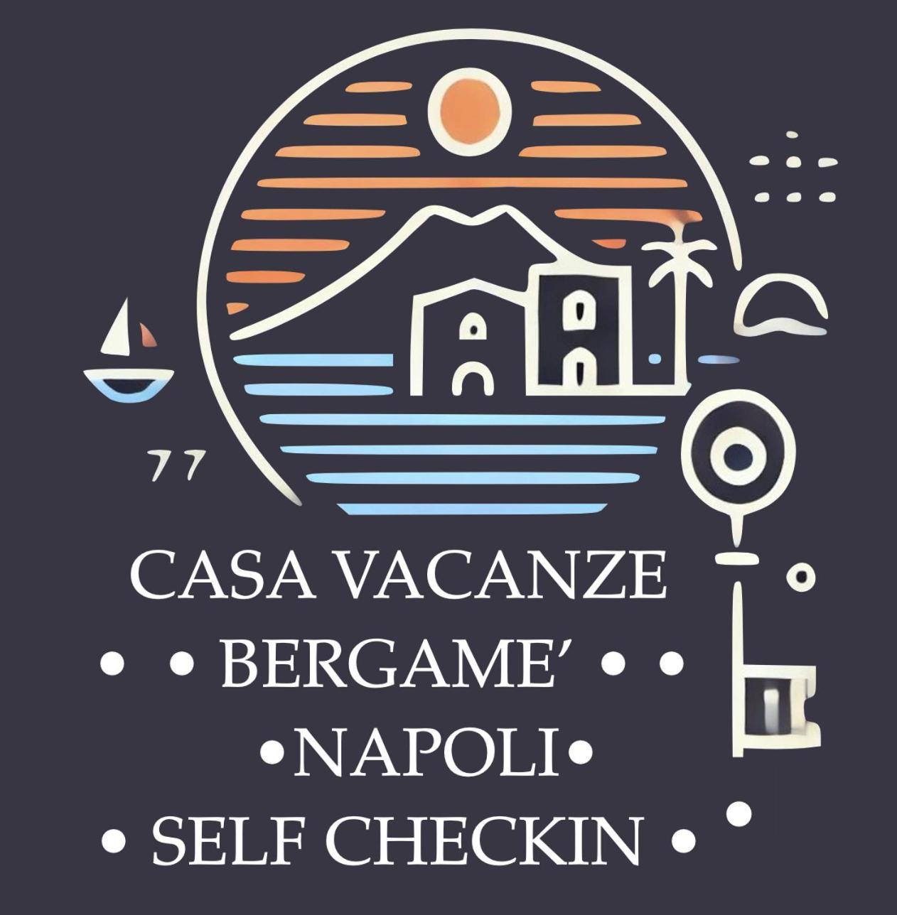 Vila Casa Vacanze Bergame Neapol Exteriér fotografie